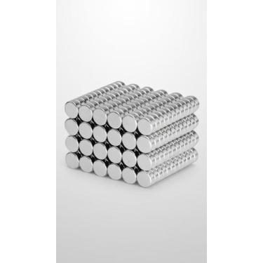Imagem de Ímã Neodímio Pequeno Redondo 5x1mm 1200pçs N35 - Congratulations Store