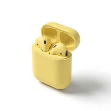 Imagem de Fone de Ouvido I12 Bluetooth Sem Fio TWS com Microfone e Autonomia de 