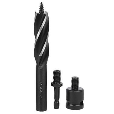 Imagem de Brocas de roteador de diamante haste dourada em linha reta brasada broca de roteador para pedra de quartzo faca de costura de mármore corte de perfil de roteador elétrico (6,35 * 5 * 65mm)