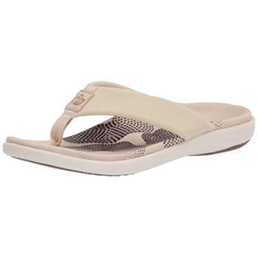 Imagem de Spenco Sand lia feminina Victoria Memory Flip, Concha de areia, 12