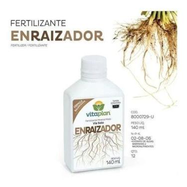 Imagem de Fertilizante Enraizador Mudas Plantas Vitaplan 140 Ml - Nutriplan
