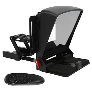 Imagem de Teleprompter de telefone, teleprompter de controle remoto portátil e gravação de vídeo para smartphone/câmera/tablet