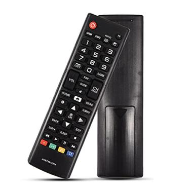 Imagem de Controle remoto de TV, controle remoto preto vestível, para TV AKB74915304