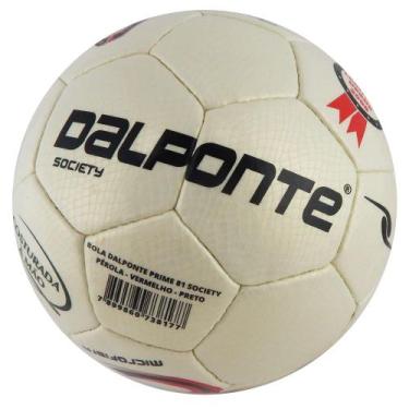 Imagem de Bola Dalponte 81 Futebol Prime Society Branca Original Top