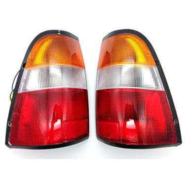 Imagem de Fit Para Qingling pickup traseiro peças de montagem da luz traseira 98TFR luz de freio traseira reverso luz de direção acessórios do carro,A pair