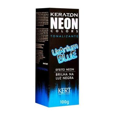 Imagem de Keraton Neon Colors Uranium Blue 100G - Kert