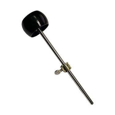 Imagem de Vaveren Batedor de Pedal de, de Bateria, Ferramenta Musical de Cabeça Profissional, Pedal de Bateria para Acessórios de Instrumentos de, Preto