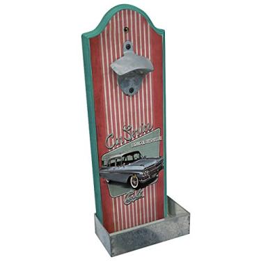 Imagem de Abridor de Garrafas GM Fish Tail Rosa em Madeira - Urban - 36x14 cm