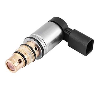 Imagem de MUNEFE V¨¢lvula solenoide, v¨¢lvula solenoide de controle, v¨¢lvula solenoide de controle de compressor de ar condicionado 1K0260859F para a maioria dos ve¨ªculos