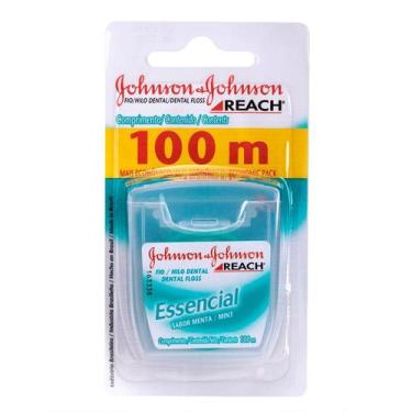 Imagem de Fio Dental Johnson's Reach Essencial Menta 100m, Menta, 100m