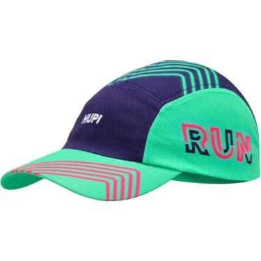 Imagem de Boné para Corrida Run Neon HUPI, Roxo, Verde