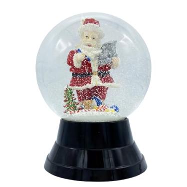 Imagem de Alexander Taron Globo de neve Perzy - Vidro vienense realmente soprado grande Papai Noel (120 mm) - Feito na Áustria.