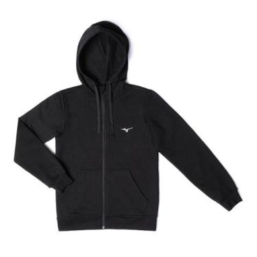 Imagem de Moletom Infantil Mizuno Zipper Jr, Preto, 8