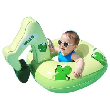 Imagem de Boia Inflável | Flutuadores Em Forma De Escavadeira Para Piscina - Tapete de PVC Colchão Almofada Brinquedo de para Crianças de 2 a 6 Anos Diversão Aquática Banho de Sol