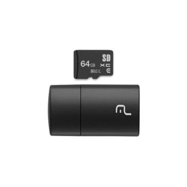 Imagem de Cartao Sd Memoria Multilaser 2X1 64Gb Mc164