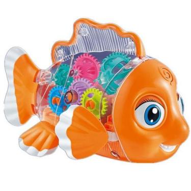 Imagem de Peixe Palhaço Brinquedo Educativo para Bebê - Atena