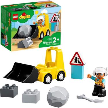 Imagem de Jogo de Construção Bulldozer LEGO DUPLO de 10 peças