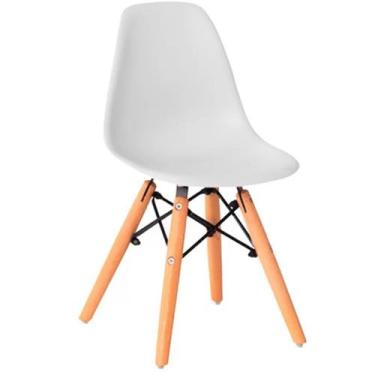Imagem de Cadeira Eames Mini DSW Infantil - Tatu Bola Móveis, Branco