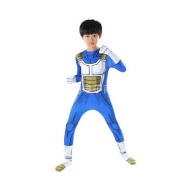 Imagem de Fantasia De Cosplay Goku Majin Vegeta Para Crianças E Adultos, Macacão