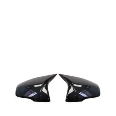 Imagem de Compatível com bmw x1 f48 x2 f39 z4 g29 f45 f46 touring 2gt f45 f46 preto brilhante tampas de espelho toyota supra 2019-2022(Carbon fiber pattern)