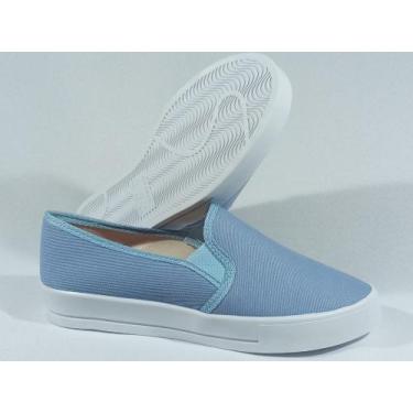 Imagem de Tênis Feminino Manu Super Confortável Lançamento 05 (64437), Azul, Beb