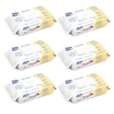Imagem de Kit C6 Lenco Umed Baby Byn Rn C100 - HYGIELINE