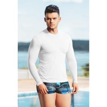 Imagem de Camisa Manga Longa com Proteção Solar UV 50+ Masculina-Masculino