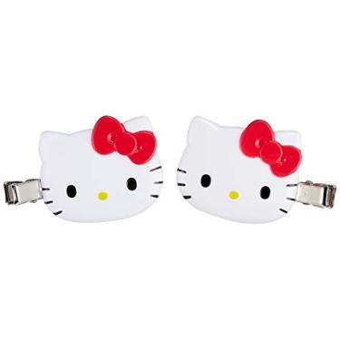 Imagem de Sanrio Hello Kitty Clipe de Franja Vermelho Aproximadamente 5 cm x 1 cm x 3,3 cm Adolescentes Meninas Mulheres Primavera