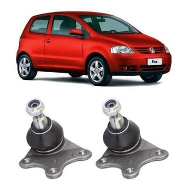 Imagem de Kit 2 Pivo Suspensão Dianteira Volkswagen Fox 2003 2004 2005 - Qualyki