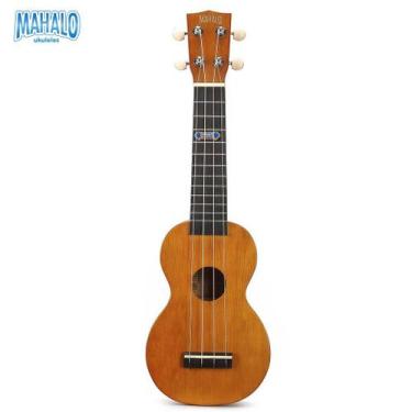 Imagem de Ukulele soprano série kahiko plus  pescoço largo (40mm) - MAHALO