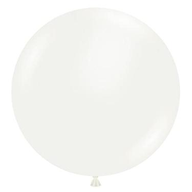 Imagem de Tuf-Tex Balões de látex branco de 61 cm