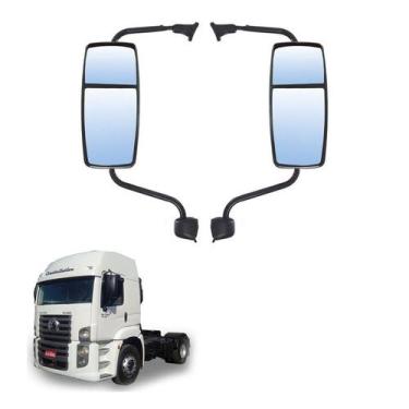 Imagem de Conjunto Retrovisor Completo Vw Constellation Par LD LE - Globo