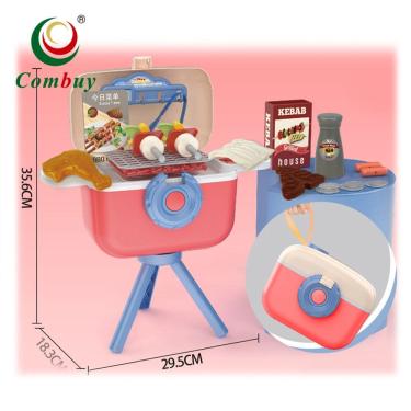Imagem de Mala Infantil Barbecue Camera Handbag – Kit Churrasco Brinquedo 34 Peças