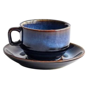 Imagem de Conjuntos de chá de café xícaras de café expresso turco com pires conj
