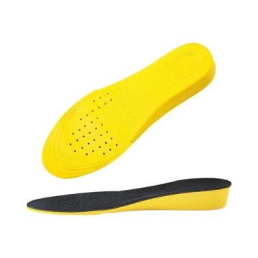 Imagem de Palmilhas Unissex Para Aumento De Altura Com Suporte De Arco, Ortopédi