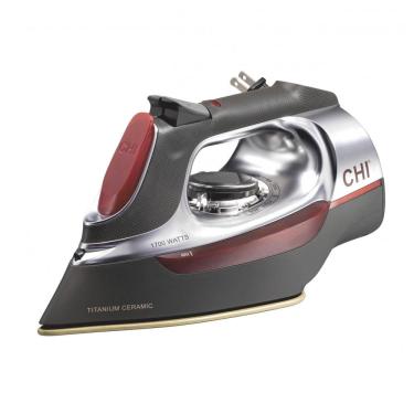 Imagem de Ferro a Vapor CHI com Cabo Retrátil, 1700 Watts, Desligamento Automático 3 Vias, 400 Fu...