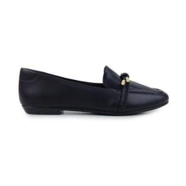 Imagem de Mocassim Feminino Santinelli Loafer Preto - 1526-Feminino
