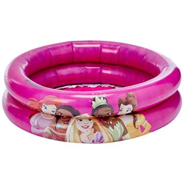 Imagem de Etitoys, Piscina inflável Princesas Disney, infantil, 37 litros 65x17cm, multicolor