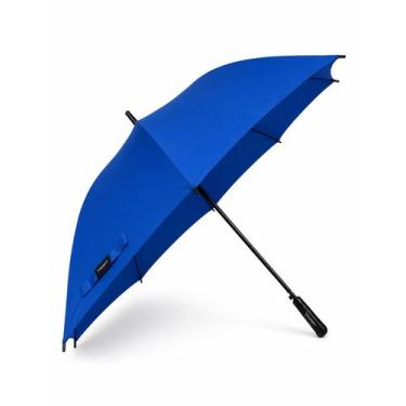 Imagem de Guarda Chuva Masculino Sombrinha Grande de Portaria Longo Sistema Auto