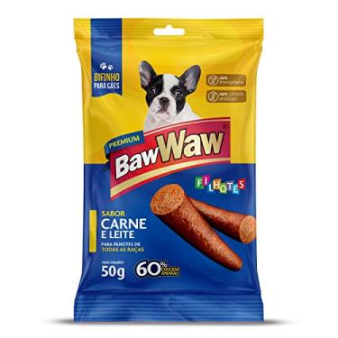 Imagem de BAW WAW Bifinho Baw Waw Para Cães Pequeno Porte Sabor Carne E Leite 50G