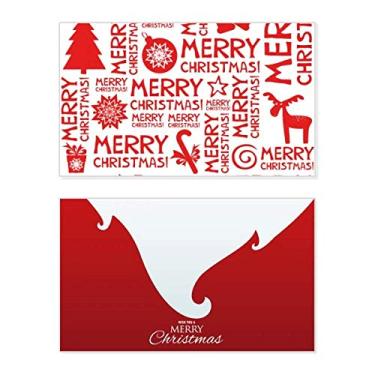 Imagem de Merry Christmas Trees Deer Holiday Holiday Merry Christmas Congrats Card Christmas Letter Message