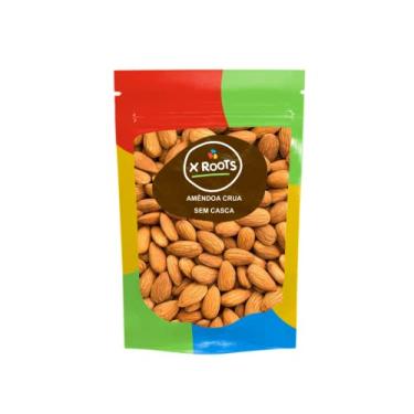 Imagem de Amêndoas Cruas sem Casca Importadas Premium 500gr - X Roots