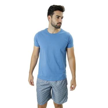 Imagem de Camiseta Masculina Algodão Básica Gola Redonda Lisa-Masculino