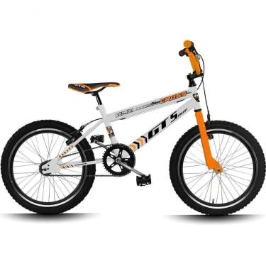Imagem de Bicicleta Aro 20 Gt Sprint Cross Infantil Freio V-brake Aro Aero Branco+laranja
