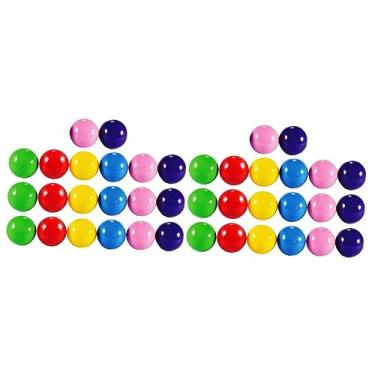 Toddmomy Conjunto De Jogo De Mini Bolas De Bingo Coloridas Mini