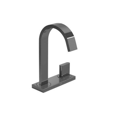 Imagem de Torneira Lavatório Bica Alta Polo 1191 Black Noir - Deca