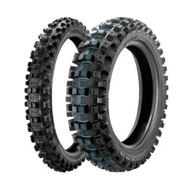 Imagem de Jogo Pneus de Moto Borilli 7 Days Enduro 90/90-21 57R + 110/100-18 64M TT