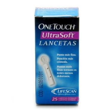 Imagem de One Touch Ultra Soft Com  25 Lancetas - Johnson Johnson - Johnson & Jo