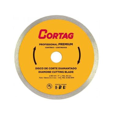 Imagem de Disco De Corte Diamantado Profissional Premium 180Mm Cortag
