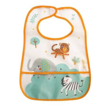 Imagem de Babador Com Bolso Coletor Safari - Clingo